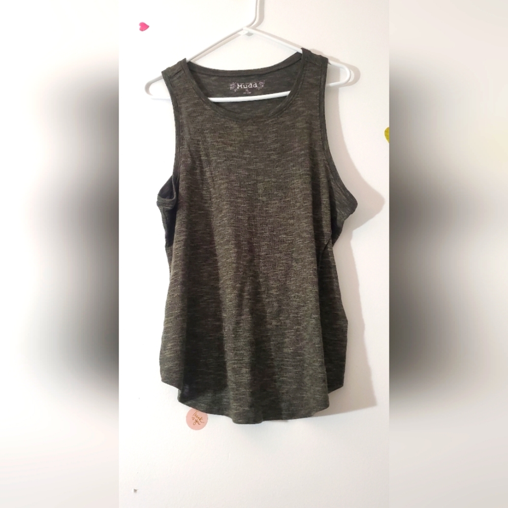 SOLD!!! Mudd olive green top